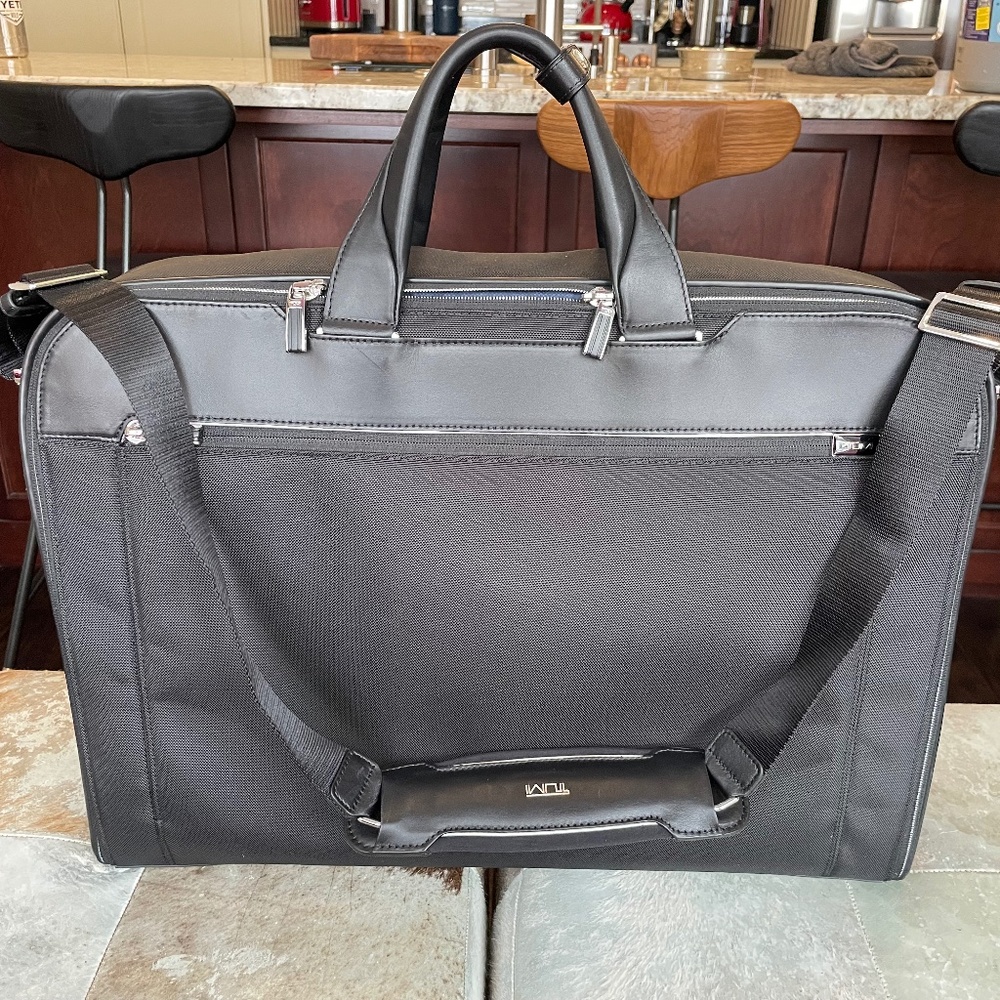 Tumi Arrivé Trifold Carry on Garment Bag